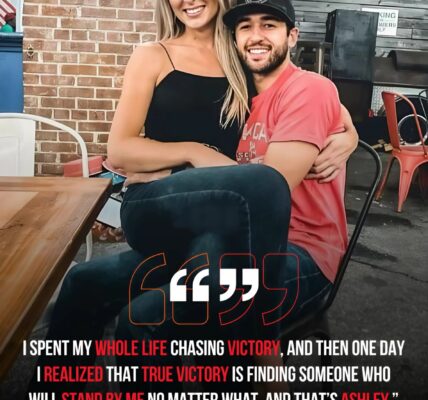 HAPPY ENDING: Chase Elliott and Ashley Anderson’s surprise wedding announcement brought the crowd at COTA to its feet