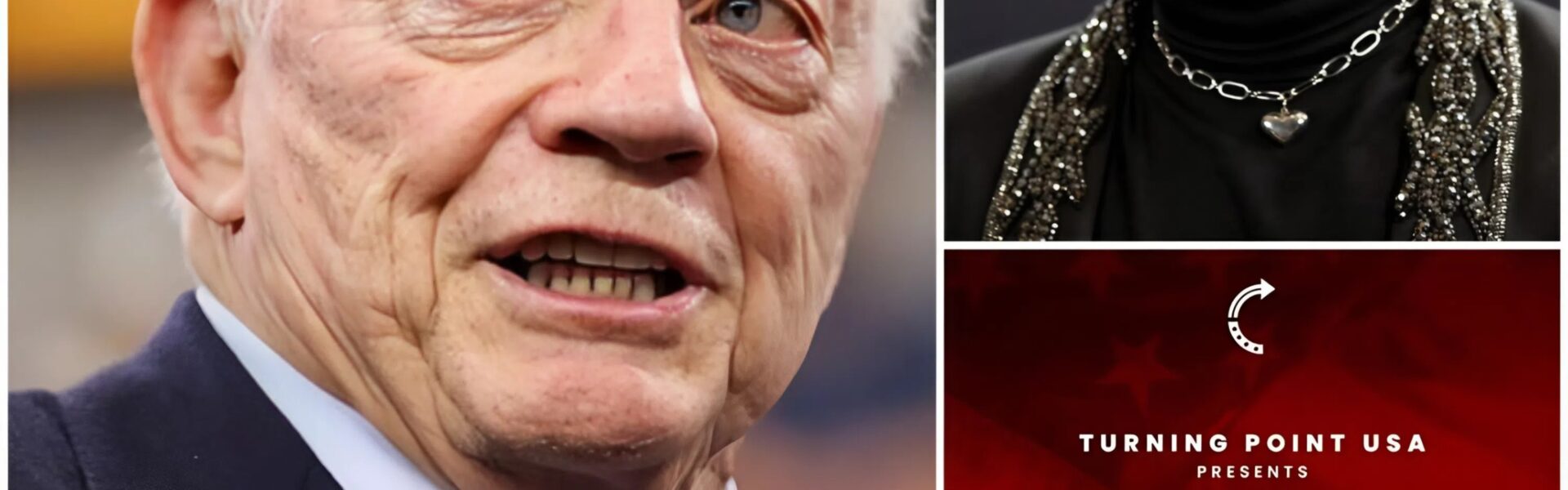 BREAKING: Jerry Jones Donates $7 Million to Turning Point USA for the “All-American Halftime Show” — A Defiant Response to Bad Bunny’s Super Bowl LX Performance