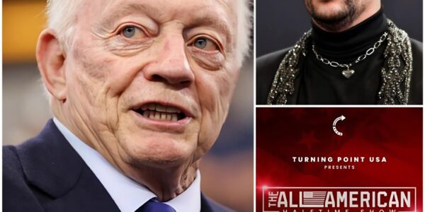 BREAKING: Jerry Jones Donates $7 Million to Turning Point USA for the “All-American Halftime Show” — A Defiant Response to Bad Bunny’s Super Bowl LX Performance