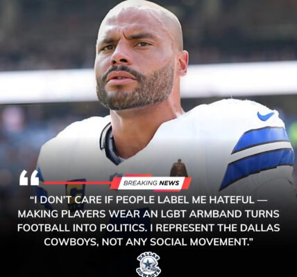 Dak Prescott Draws the Line: Cowboys Star Refuses to Wear LGBT Armband, Says Football "Isn’t a Political Stage"