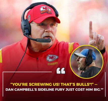 🔥 F-Bombs and Fines: Lions HC Dan Campbell Explodes at Refs in Chiefs Showdown — NFL Hits Back Hard