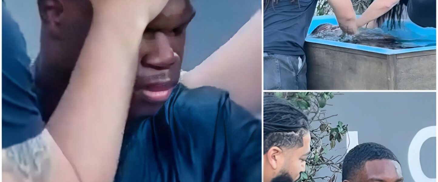 Jaguars Rookie Travis Hunter Spotted At Church Getting Dunked In Water Just Hours Before Game vs. Seahawks [VIDEO]