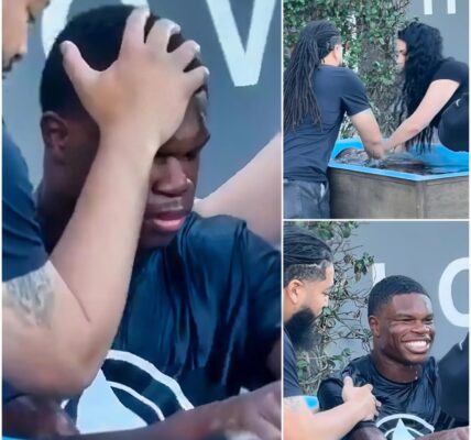 Jaguars Rookie Travis Hunter Spotted At Church Getting Dunked In Water Just Hours Before Game vs. Seahawks [VIDEO]