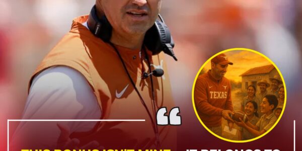 STEVE SARKISIAN’S HEARTFELT PROMISE: HOW A VICTORY BONUS BECAME A LIFELONG GIFT TO A SMALL VILLAGE