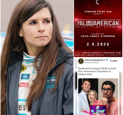 BREAKING: Danica Patrick Donates $7 Million to Turning Point USA to Power the “All-American Halftime Show”…