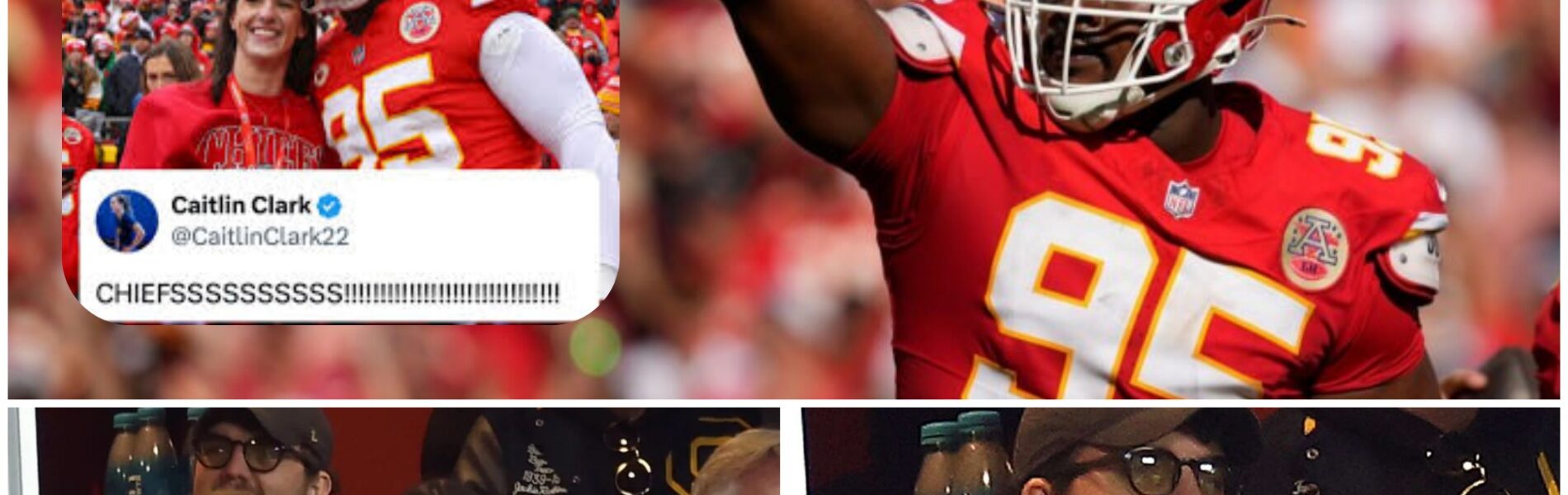 Taylor Swift Sparks Chaos in Chiefs Kingdom After Revealing She Played Matchmaker Between Chris Jones and Caitlin Clark