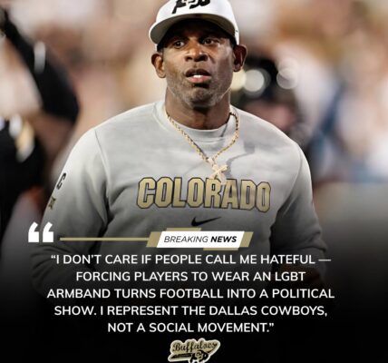 Deion Sanders Draws the Line: Colorado Coach Refuses to Make Team Wear LGBT Armbands, Says Football “Isn’t a Political Stage”