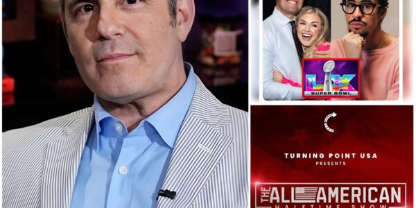 BREAKING: Bravo’s Andy Cohen Donates $7 Million to Turning Point USA to Power the “All-American Halftime Show”