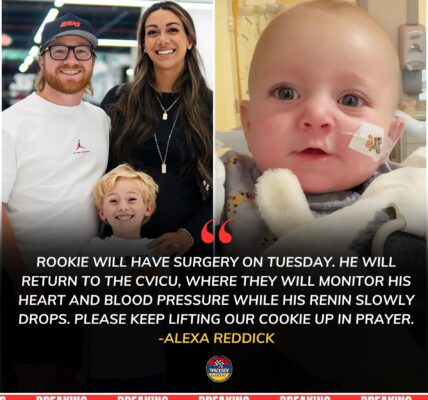 Rookie faces surgery Tuesday; CVICU monitors him closely, while the world lifts sweet Cookie in loving prayers.