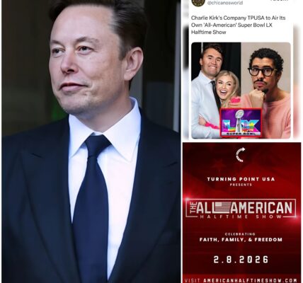 BREAKING: Elon Musk Donates $7 Million to Turning Point USA to Power the “All-American Halftime Show”