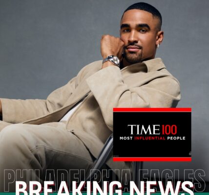 BREAKING NEWS: Jalen Hurts honored by TIME as one of the 100 most influential athletes — redefining greatness on and off the field