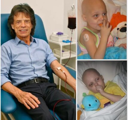 Mick Jagger’s Secret Revealed: Rolling Stones Legend Quietly Donated Blood Nearly 100 Times to Save Children With Cancer