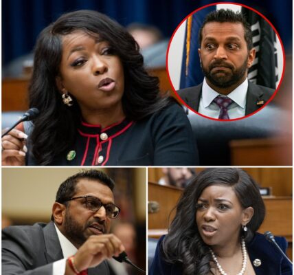 Jasmine Crockett DESTROYS Kash Patel with ONE QUESTION — and 10 seconds later, he’s completely SILENT live on air!....