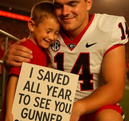 Georgia Quarterback Gunner Stockton’s Unforgettable Act of Kindness Melts America’s Heart”