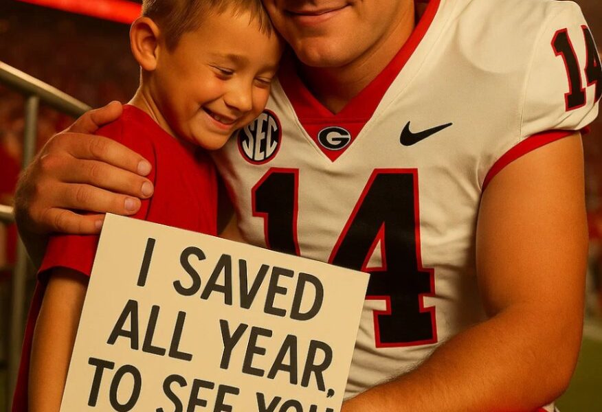Georgia Quarterback Gunner Stockton’s Unforgettable Act of Kindness Melts America’s Heart”