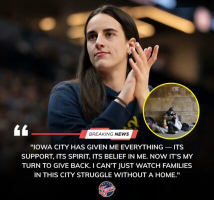 From Baskets to Betterment: Caitlin Clark Pledges $5 Million to Combat Homelessness in Iowa City