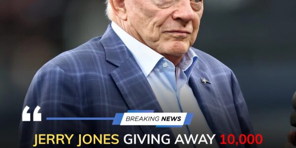 Jerry Jones Drops a Bombshell on the NFL: 10,000 Free Tickets to “The All-American Halftime Show” — A Bold Stand Against Bad Bunny’s Super Bowl Performance