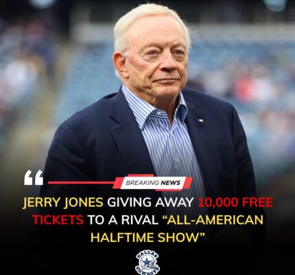 10,000 Free Tickets and One Bold Message: Jerry Jones Fires Back at the NFL Over Bad Bunny