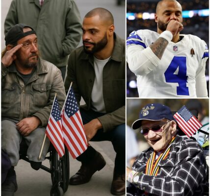 Dak Prescott: The Quarterback Who Gave Back — Dallas’ Star Honors America’s Veterans with a Life-Changing Gift