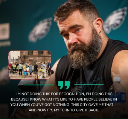 Breaking News: From NFL Glory to Philadelphia’s Streets – Jason Kelce’s Quiet Mission That’s Moving the World