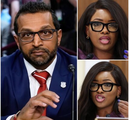 NEWS: Experience the explosive confrontation between Congresswoman Jasmine Crockett and Kash Patel as she systematically dismantles his arguments with evidence and poise...
