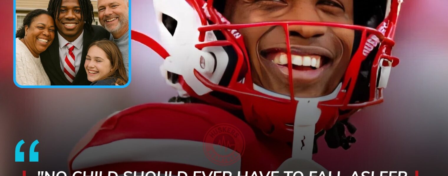 Nebraska’s Jacory Barney Jr. Helps Rebuild Home for Family After Devastating Fire A Rising Star With a Bigger Heart