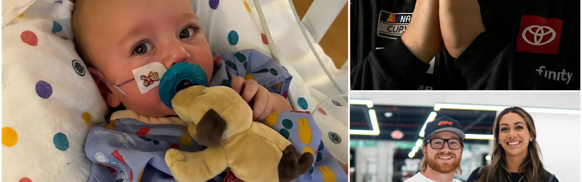 Tyler Reddick’s wife Alexa asks fans for prayers as she shares health update on son Rookie