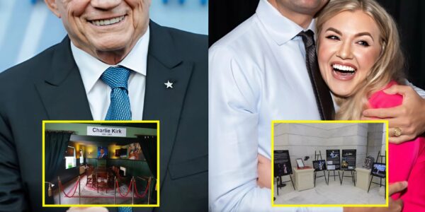 Jerry Jones and Erika Kirk Announce $3 Million Tribute to Honor Charlie Kirk on His Birthday