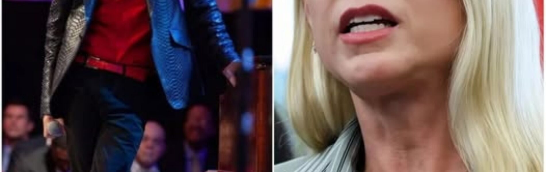 “TWO MINUTES AGO SHE OWNED THE ROOM — THEN ONE SENTENCE ERASED HER.”