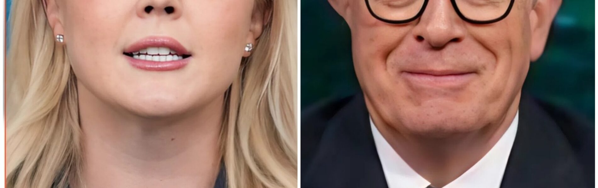 “YOU THINK I’M DONE? THINK AGAIN!” — Stephen Colbert Slaps Karoline Leavitt with a $50 Million Lawsuit After a Shocking Live Ambush!