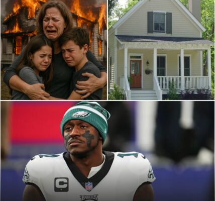 BREAKING NEWS: A. J. Brown rebuilds the home of the woman who raised him after a devastating fire