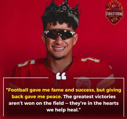 BREAKING NEWS: Patrick Mahomes Donates Entire $4.7 Million Bonus to Charities — “It’s About Giving Back to the People Who Gave Me Everything”