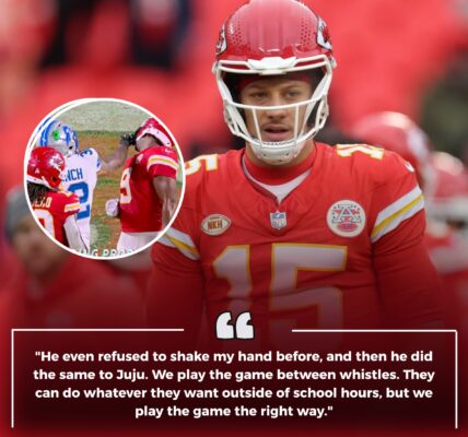 Patrick Mahomes Speaks Out on Postgame Incident Involving Brian Branch and JuJu Smith-Schuster – “He Even Refused to Shake My Hand Before That”
