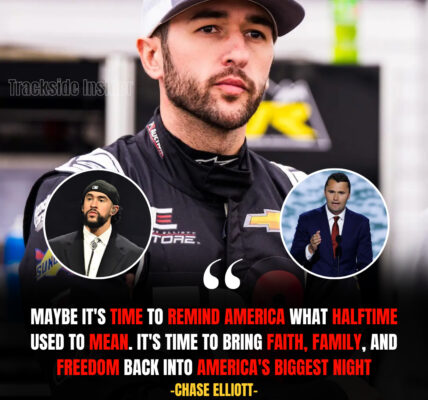Chase Elliott’s 8-word statement about Bad Bunny shocks America — turning a NASCAR icon into a national firestorm!