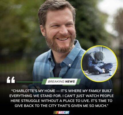 From Racing to Rebuilding: Dale Earnhardt Jr. Donates $5 Million to Fight Homelessness in Charlotte