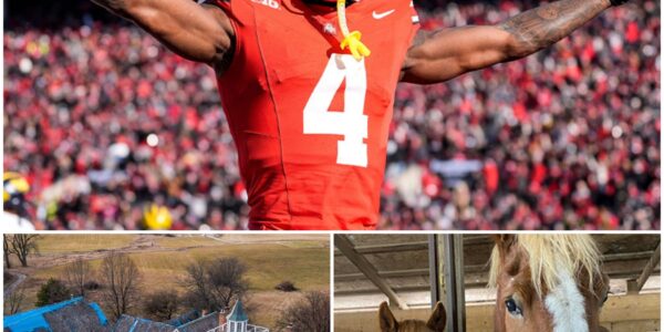 “FREEDOM RANCH”: OHIO STATE STAR JEREMIAH SMITH BUILDS A $4 MILLION HAVEN FOR ABANDONED HORSES — AND A NEW LEGACY BEYOND FOOTBALL