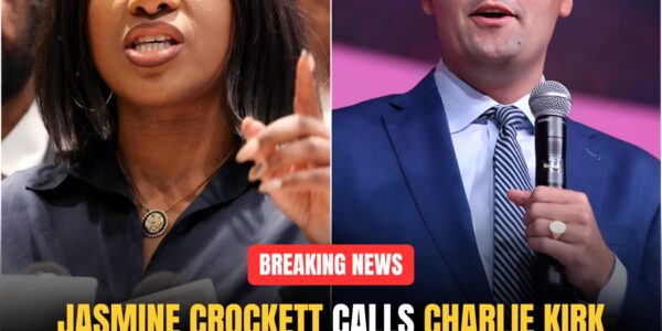 JASMINE CROCKETT SLAMS PROPOSALS TO HONOR CHARLIE KIRK, CALLING SCHOOL AND STREET NAMINGS “ABSURD” — SUGGESTS HIDDEN MOTIVES BEHIND THE DECISIONS....
