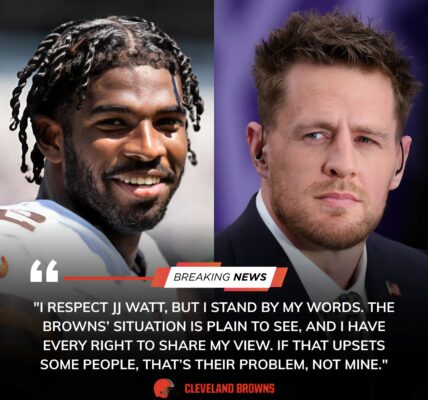 Shedeur Sanders Fires Back at JJ Watt Over Browns Controversy: “I’m Just Speaking the Truth”