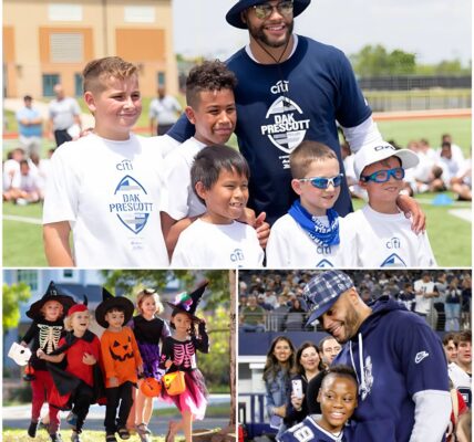 Dak Prescott Spreads Joy This Halloween in Dallas