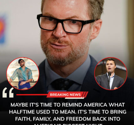 Dale Earnhardt Jr. shocks the nation with his bold Super Bowl stance. The NASCAR legend publicly backed Turning Point USA’s “All American Halftime Show”