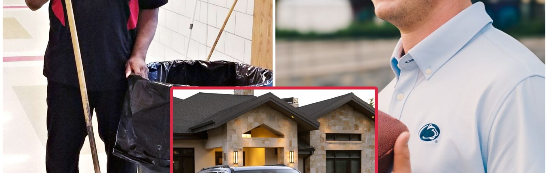 BREAKING NEWS: Drew Allar returns to his old school to fulfill an old promise and surprises his high school janitor with an SUV, what happens next will make you cry and be touched by the Penn State player's kindness