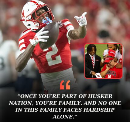 Jacory Barney Jr. Steps Up for Devoted Nebraska Fan: A Story of Compassion, Community, and the True Spirit of Husker Nation
