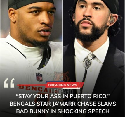 “Stay Your Ass in Puerto Rico.” Bengals Star Ja’Marr Chase Slams Bad Bunny in Shocking Speech