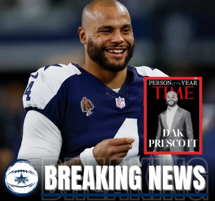 BIG CONGRATULATIONS: Dak Prescott – The Dallas Cowboys’ Unstoppable Leader Named One of TIME’s Top 100 Most Influential Figures in Global Sports