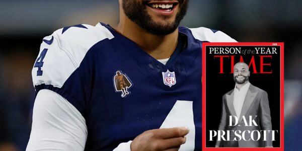 BIG CONGRATULATIONS: Dak Prescott – The Dallas Cowboys’ Unstoppable Leader Named One of TIME’s Top 100 Most Influential Figures in Global Sports