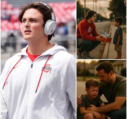 “The Quiet Moment That Spoke Louder Than Football”: Julian Sayin’s Simple Act of Kindness Moves an Entire Community