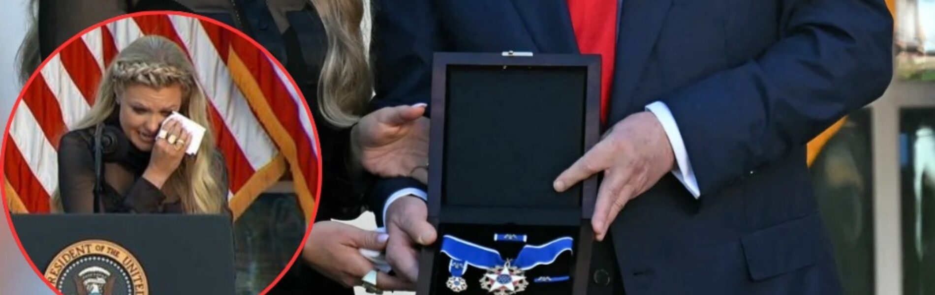 BREAKING: On What Would’ve Been His 32nd Birthday, Charlie Kirk Posthumously Receives the Presidential Medal of Freedom — Erika Kirk’s Emotional Speech Leaves America in Tears