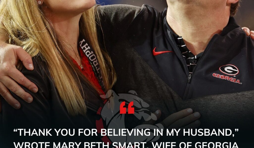 5 MINUTES AGO: “Thank you for believing in my husband” – Kirby Smart’s excited wife reveals the secret behind the Georgia Bulldogs’ historic victory!.
