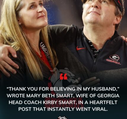 5 MINUTES AGO: “Thank you for believing in my husband” – Kirby Smart’s excited wife reveals the secret behind the Georgia Bulldogs’ historic victory!.