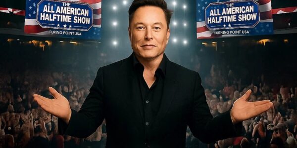 ELON MUSK SHOCKS AMERICA: The Billionaire to SING ‘Amazing Grace’ Live at ‘The All-American Halftime Show’ — A Moment That Could Change Super Bowl History Forever!